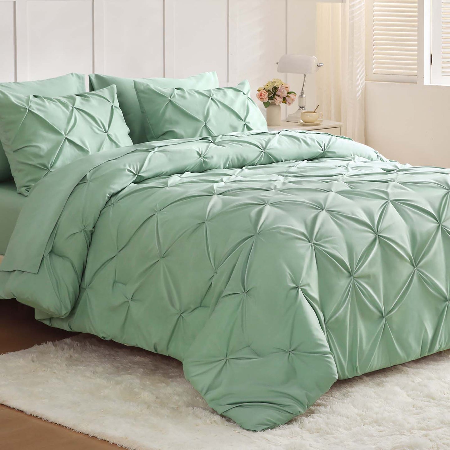 JOLLYVOGUE 7-piece bedding set suitable for all seasons