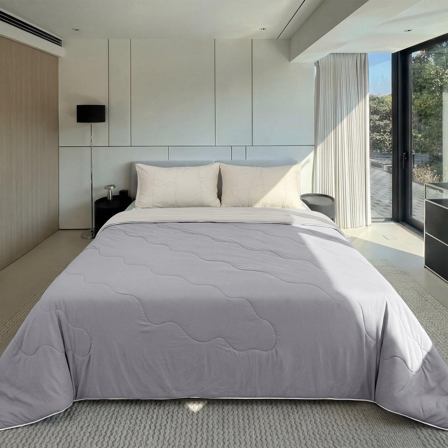 Jollyvogue Lightweight Cooling Blanket | All-Season Bedding for Hot Sleepers & Night Sweats Relief