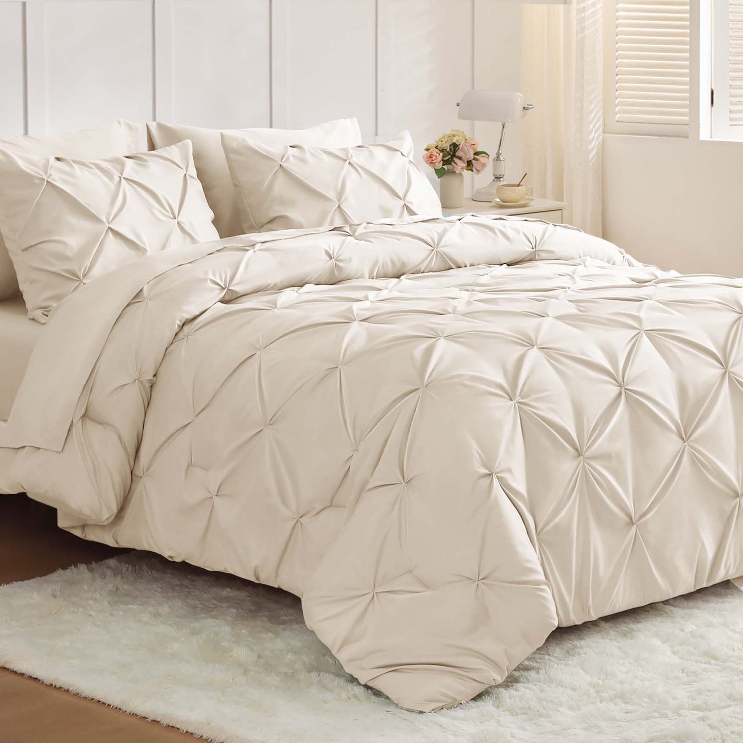 JOLLYVOGUE 7-piece bedding set suitable for all seasons