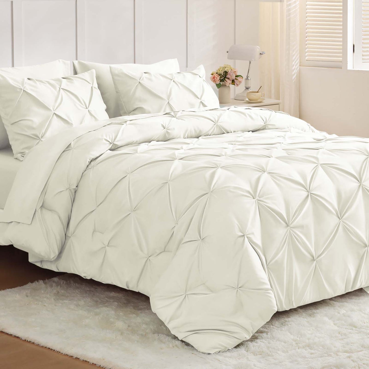 JOLLYVOGUE 7-piece bedding set suitable for all seasons