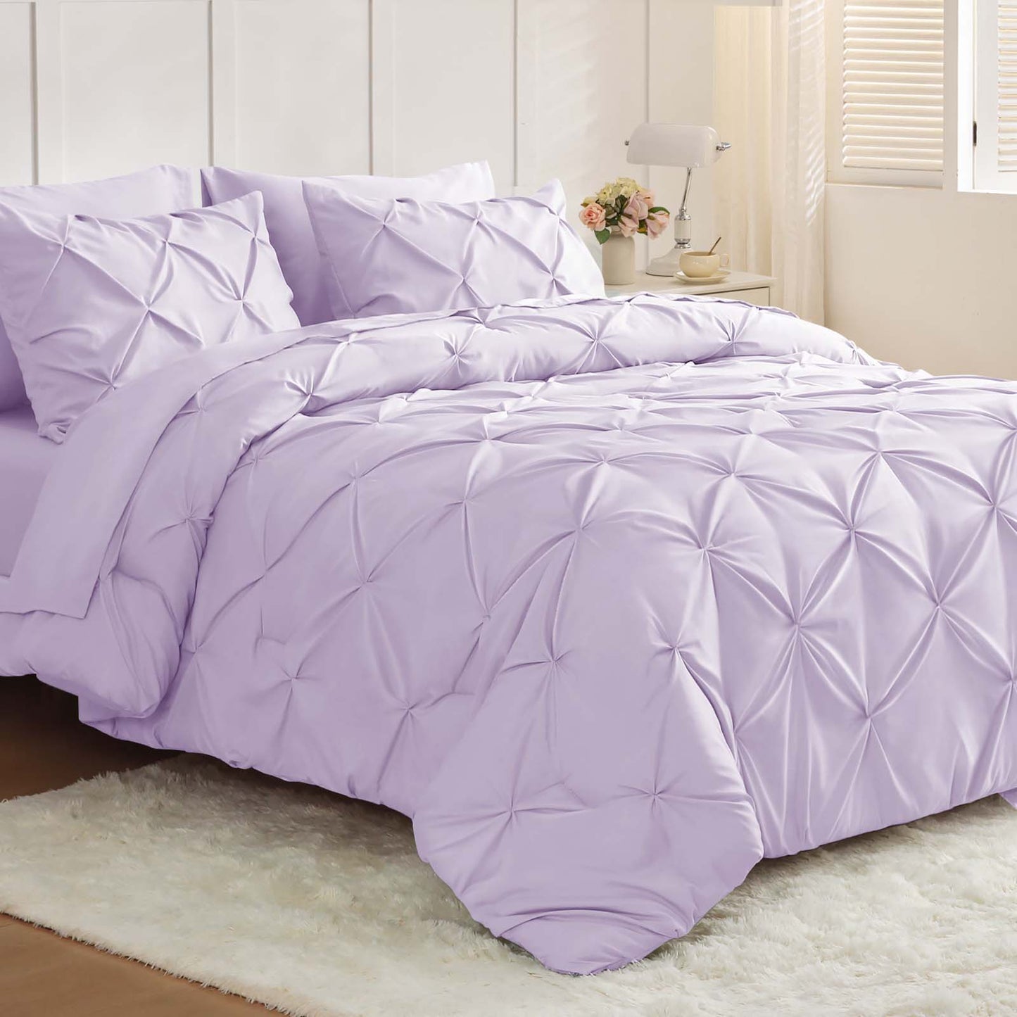 JOLLYVOGUE 7-piece bedding set suitable for all seasons