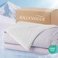 Jollyvogue Lightweight Cooling Blanket | All-Season Bedding for Hot Sleepers & Night Sweats Relief