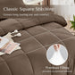 JOLLYVOGUE Bedding Comforter Set, Ultra-Soft Bed in a Bag 7 Pieces, Oeko-TEX Certified Bedding Set with Down Alternative Comforter, Sheets, Pillowcases & Shams
