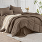 JOLLYVOGUE Bedding Comforter Set, Ultra-Soft Bed in a Bag 7 Pieces, Oeko-TEX Certified Bedding Set with Down Alternative Comforter, Sheets, Pillowcases & Shams