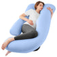 Sasttie Cooling Pregnancy Pillows for Sleeping, 57'' Full Body Pillow