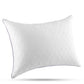 JOLLYVOGUE Pillows Standard Set of 4, Bed Pillow for Side, Back, and Stomach Sleepers, Down Alternative Filled Full Size Pillows, Luxury Hotel Quality and Machine Washable, 26" x 17", 4 Pack