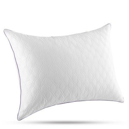 JOLLYVOGUE Pillows Standard Set of 4, Bed Pillow for Side, Back, and Stomach Sleepers, Down Alternative Filled Full Size Pillows, Luxury Hotel Quality and Machine Washable, 26" x 17", 4 Pack