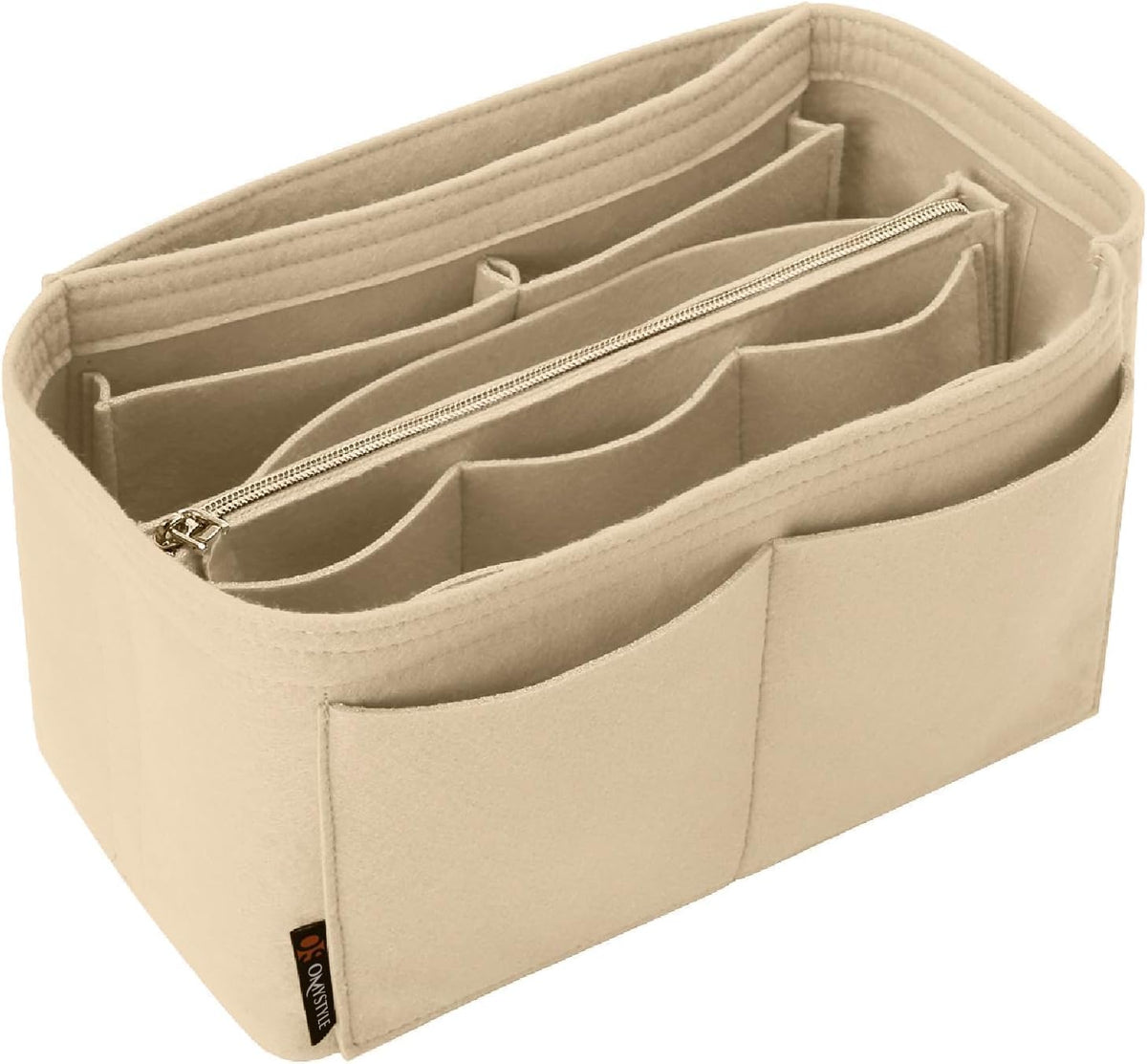 OMYSTYLE Purse Organizer Insert, Felt Tote Bag Organizer Insert with 6 Size