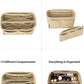 OMYSTYLE Purse Organizer Insert, Felt Tote Bag Organizer Insert with 6 Size