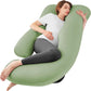 Sasttie Cooling Pregnancy Pillows for Sleeping, 57'' Full Body Pillow