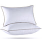 HUXMEYSON Pillows Standard Size Set of 4, Down Alternative Fill