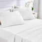 JOLLYVOGUE Queen Size Bed Sheet Set - 4 Piece Bed Sheets Set with Deep Pocket - Soft Breathable & Cooling - Resists Shrinkage & Fading Draps Queen - Easy Care (Dark Grey)