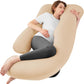 Sasttie Cooling Pregnancy Pillows for Sleeping, 57'' Full Body Pillow
