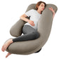 Sasttie Cooling Pregnancy Pillows for Sleeping, 57'' Full Body Pillow