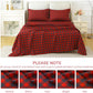 Jollyvogue Queen Size 4 Piece Sheet Set Soft Breathable Bed Sheet Set for Bedroom