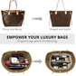 OPPOSHE Purse Organizer Insert, Softened Felt Bag Organizer Insert for Tote