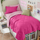 HEVUMYI 7-Piece Queen Comforter Set, Dark Grey Bed in a Bag