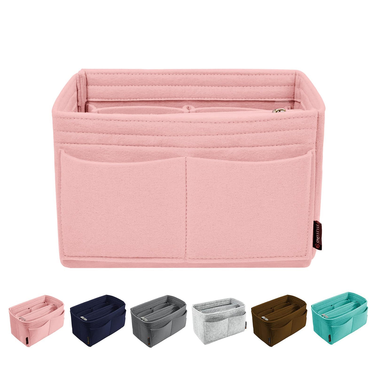 OMYSTYLE Purse Organizer Insert, Felt Tote Bag Organizer Insert with 6 Size