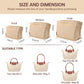 Purse Organizer Insert for Longchamp Bag, Tote Handbag Organizer for Women