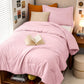 MUXHOMO Beige Twin/Twin XL Comforter Set, All Season Ultra Soft Down Alternative Bedding - 2 Piece Lightweight Bed Set Includes 1 Comforter (68"x88") and 1 Pillow Shams (20"x26")