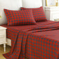 Jollyvogue Queen Size 4 Piece Sheet Set Soft Breathable Bed Sheet Set for Bedroom
