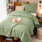 MUXHOMO Beige Twin/Twin XL Comforter Set, All Season Ultra Soft Down Alternative Bedding - 2 Piece Lightweight Bed Set Includes 1 Comforter (68"x88") and 1 Pillow Shams (20"x26")