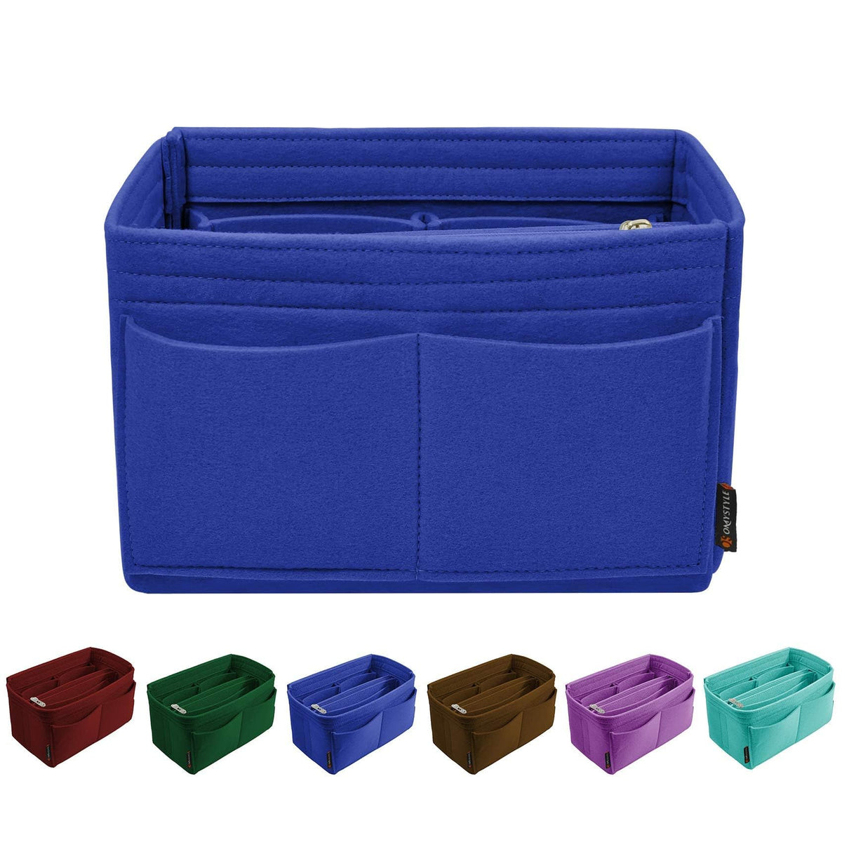 OMYSTYLE Purse Organizer Insert, Felt Tote Bag Organizer Insert with 6 Size