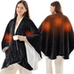 JOLLYVOGUE USB Heated Wearable Blanket Shawl, 55 x 60 Inch, Black