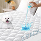 Queen Mattress Protector, Waterproof Quilted Mattress Cover Queen Size Bed