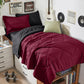 HEVUMYI 7-Piece Queen Comforter Set, Dark Grey Bed in a Bag