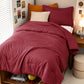 MUXHOMO Beige Twin/Twin XL Comforter Set, All Season Ultra Soft Down Alternative Bedding - 2 Piece Lightweight Bed Set Includes 1 Comforter (68"x88") and 1 Pillow Shams (20"x26")