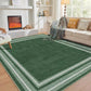 OPPODREAM Soft Area Rugs 5x7, Persian-Inspired Washable Rug, Blue & Gold