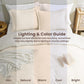 JOLLYVOGUE Twin/Twin XL Duvet Cover, 2-Piece, Soft Pre-Washed Microfiber