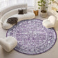 OPPODREAM Vintage Blue Area Rugs 5x7, Washable Rug for Living Room