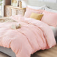JOLLYVOGUE Twin/Twin XL Duvet Cover, 2-Piece, Soft Pre-Washed Microfiber