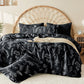 MUXHOMO Duvet Cover Twin/Twin XL Size, 2-Piece Beige Leaves Bedding Set