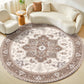 OPPODREAM Soft Area Rugs 5x7, Persian-Inspired Washable Rug, Blue & Gold
