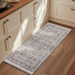 OPPODREAM Vintage Blue Area Rugs 5x7, Washable Rug for Living Room