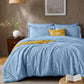 JOLLYVOGUE Queen Comforter Set 7-Piece, Boho Tufted Bed in a Bag, Beige