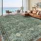 Sasttie 8x10 Area Rugs, Ultra-Soft Washable Rug for Living Room, Beige