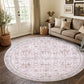 Sasttie 8x10 Area Rugs, Ultra-Soft Washable Rug for Living Room, Beige