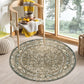 OPPODREAM Vintage Blue Area Rugs 5x7, Washable Rug for Living Room