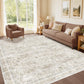 Sasttie 8x10 Area Rugs, Ultra-Soft Washable Rug for Living Room, Beige