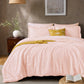 JOLLYVOGUE Queen Comforter Set 7-Piece, Boho Tufted Bed in a Bag, Beige