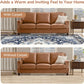 OPPODREAM Soft Area Rugs 5x7, Persian-Inspired Washable Rug, Blue & Gold