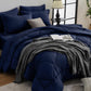 HEVUMYI 7-Piece Queen Comforter Set, Dark Grey Bed in a Bag