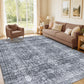 Sasttie 8x10 Area Rugs, Ultra-Soft Washable Rug for Living Room, Beige