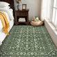 OPPODREAM Vintage Blue Area Rugs 5x7, Washable Rug for Living Room