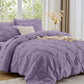Sasttie Twin Comforter Set, 5-Piece Bed in a Bag, Pintuck Bedding Sets for All Season, Includes Comforter, Flat Sheet, Fitted Sheet, Pillowcase and Pillowsham, Baby Pink