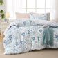 MUXHOMO Duvet Cover Twin/Twin XL Size, 2-Piece Beige Leaves Bedding Set
